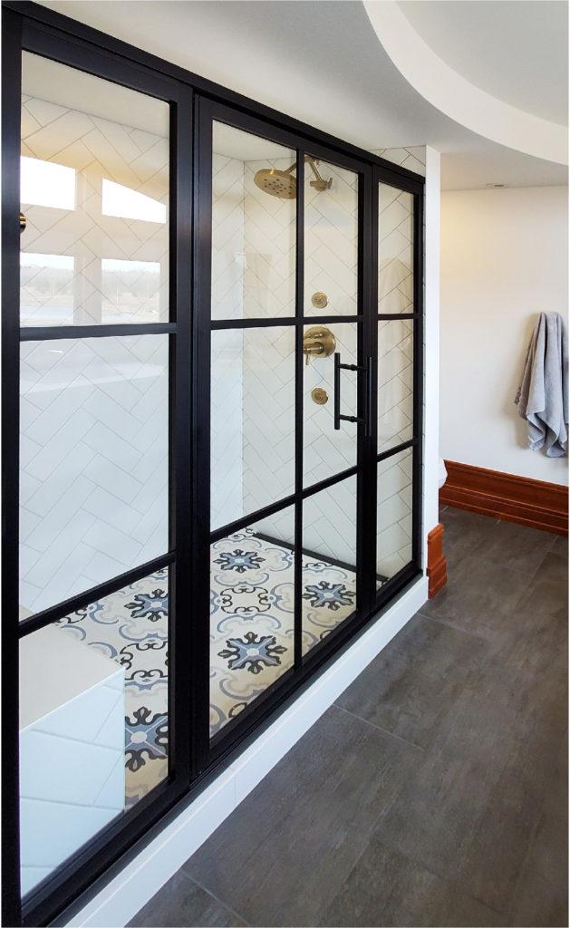 warwick shower door